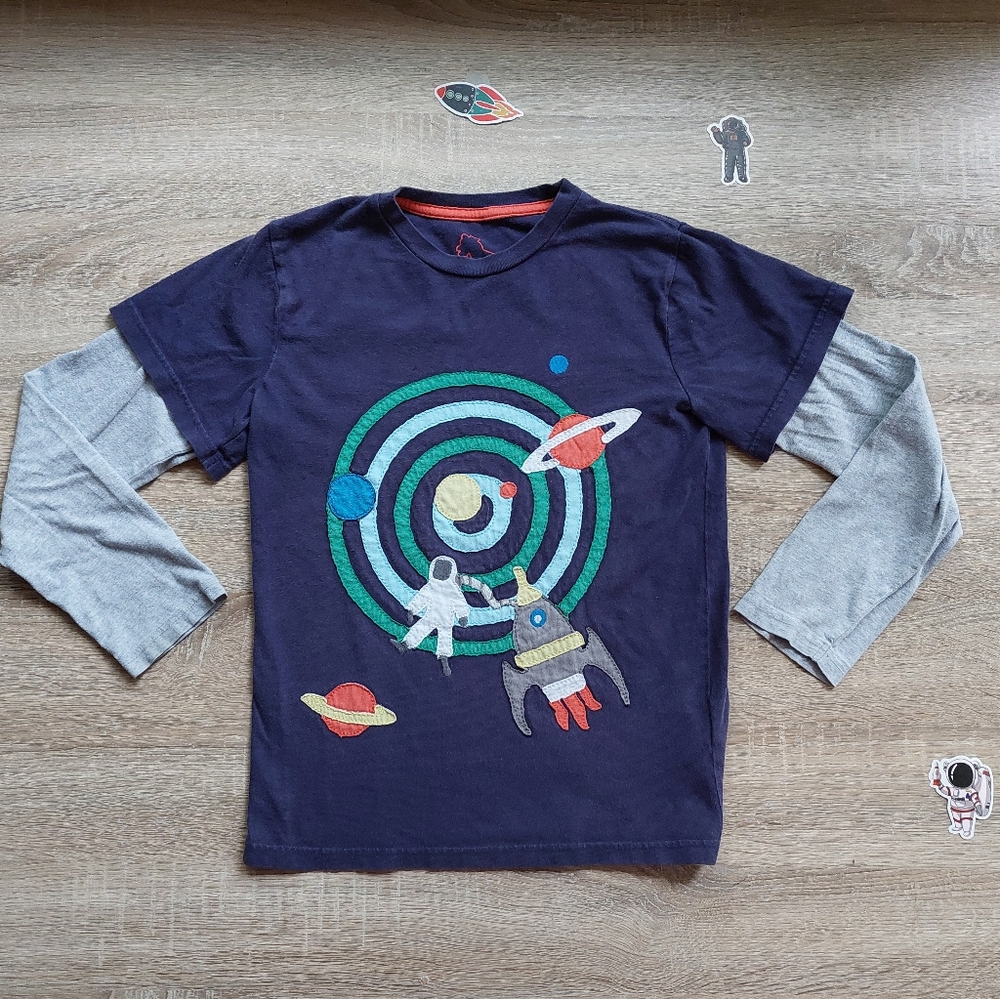 Mini Boden space tee 9-10 years - Picture 4 of 15